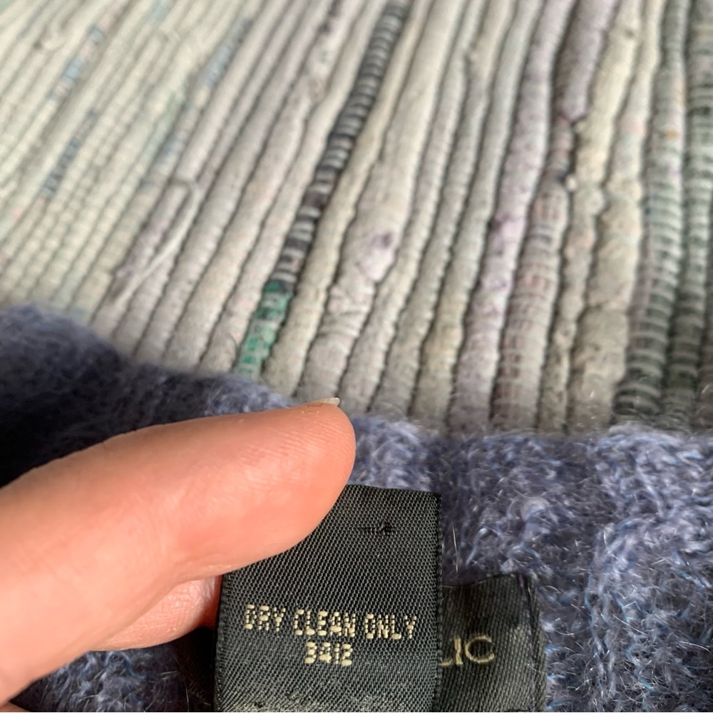 Vintage sweater Mohair Purple banana republic - Picture 5 of 8